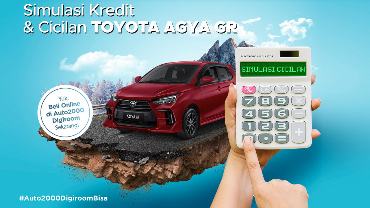 Simulasi Kredit dan Cicilan Toyota Agya GR Sport 2024